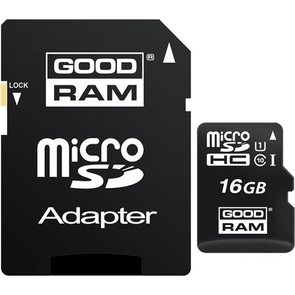 Карта памяти GOODRAM microSDHC 16Gb M1AA-0160R11