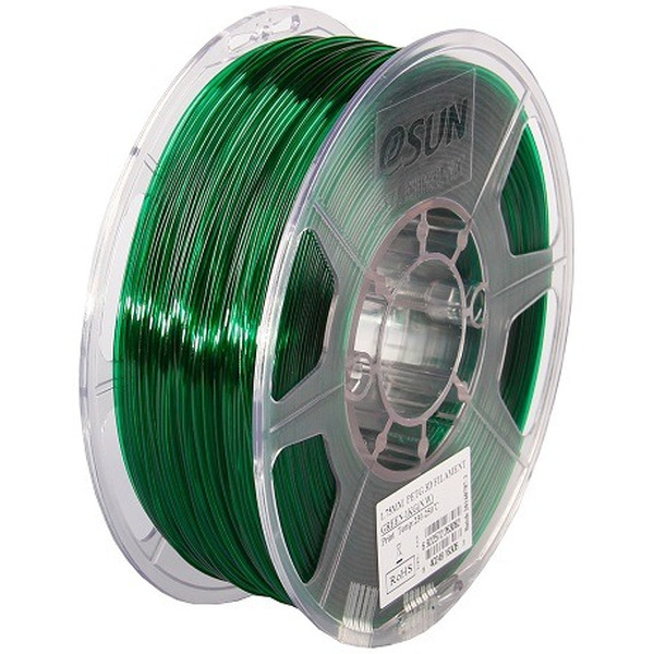 Пластиковая нить ESUN PETG 1,75 мм, 1кг, green