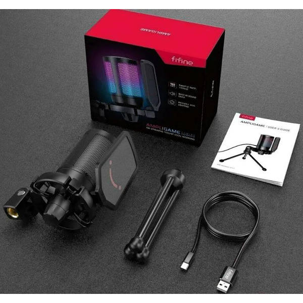 Микрофон FIFINE A6V Black