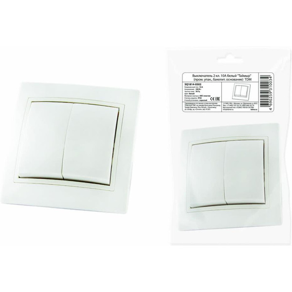 Выключатель TDM Таймыр SQ1814-0502