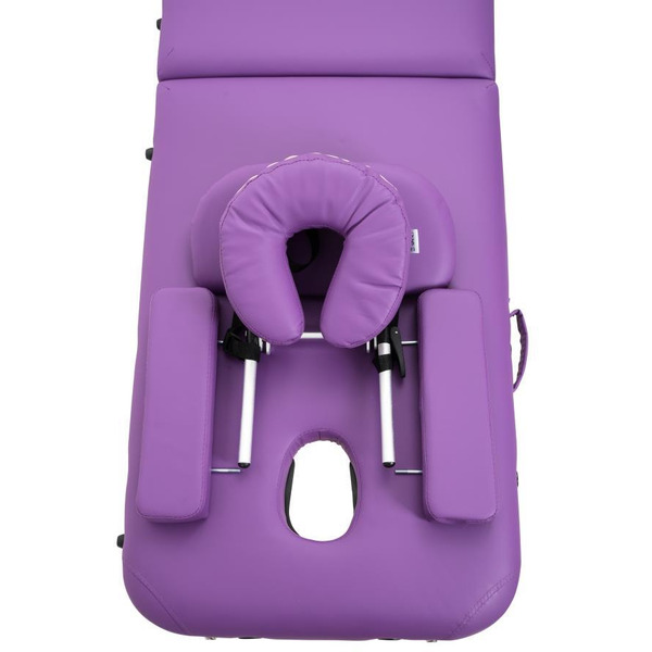 Массажный стол Atlas Sport Складной 2-с 60см 2D-60185/4 (фиолетовый)