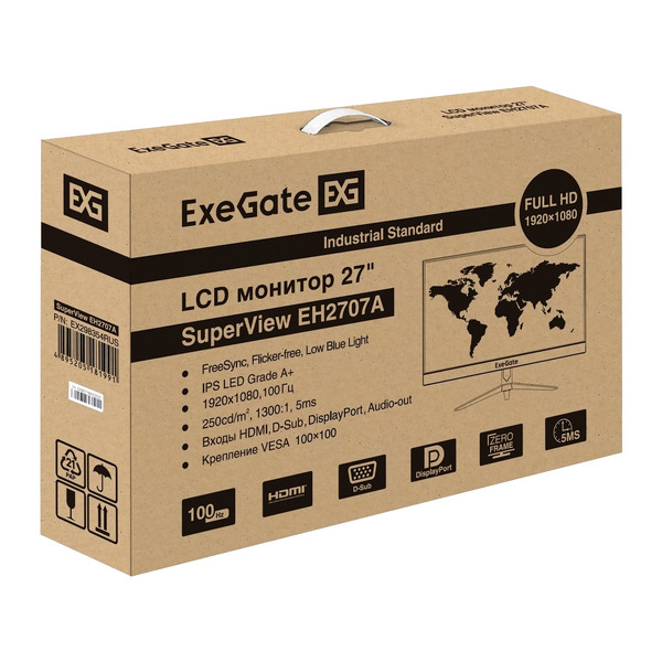 Монитор ExeGate SuperView EH2707A EX298354RUS