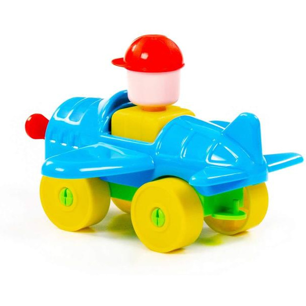 Конструктор Полесье Юный путешественник 55378 Самолет