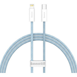 Кабель Baseus Lightning - USB Type-C CALD000003 (1 м, голубой)
