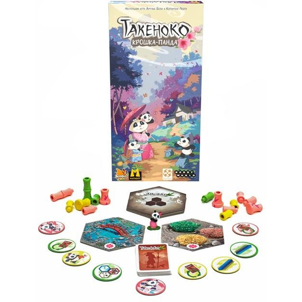 Настольная игра Hobby World MTG002 Такеноко: Крошка-панда