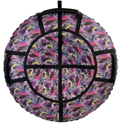 Тюбинг Hubster Люкс Pro S Адреналин (100 см)