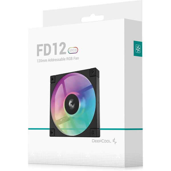 Вентилятор для корпуса DeepCool FD12 ARGB R-FD12-BKAPN1-G
