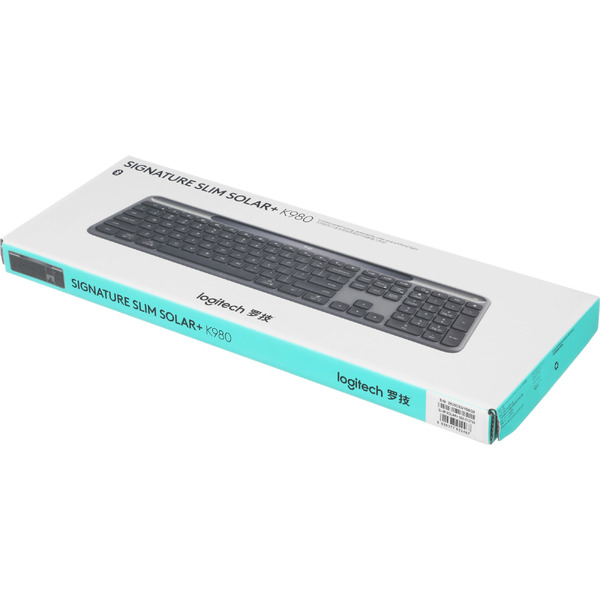 Клавиатура Logitech Signature Slim Solar+ K980 920-013768 (графитовый)