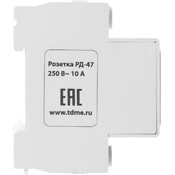 Розетка TDM SQ0209-0002 РД-47 1Р 10А