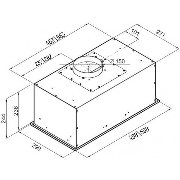 Вытяжка Ciarko HitSpot 50