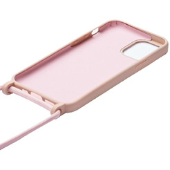 Бампер Bingo Lanyard для Apple iPhone 12 (персиковый)