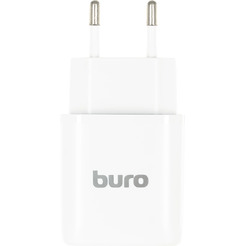 Сетевое зарядное Buro BUWG1 (белый)