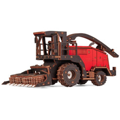 Сборная модель EWA Кормоуборочный комбайн FS80 PRO с жаткой ЖКС-4.5