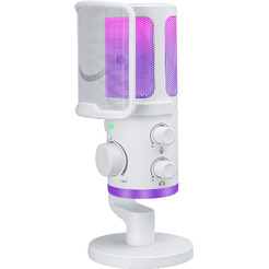 Микрофон FIFINE AM6W White электретный (малый конденсатор)