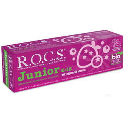 Зубная паста R.O.C.S Junior Ягодный микс 74 г