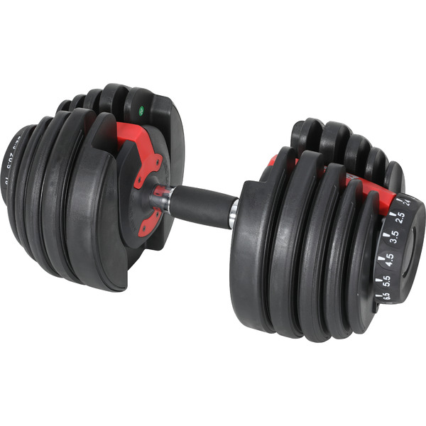 Гантель разборная Sundays Fitness ES-D8008 (черный/красный)
