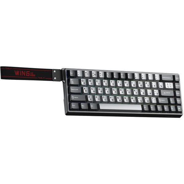 Клавиатура AULA WIN68HE PRO Light Gray-Dark Gray