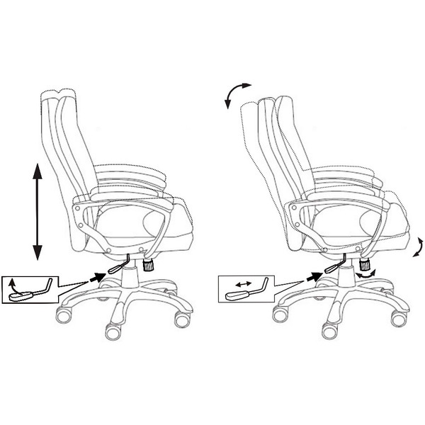 Кресло Бюрократ CH-868N Fabric (черный Light-20)