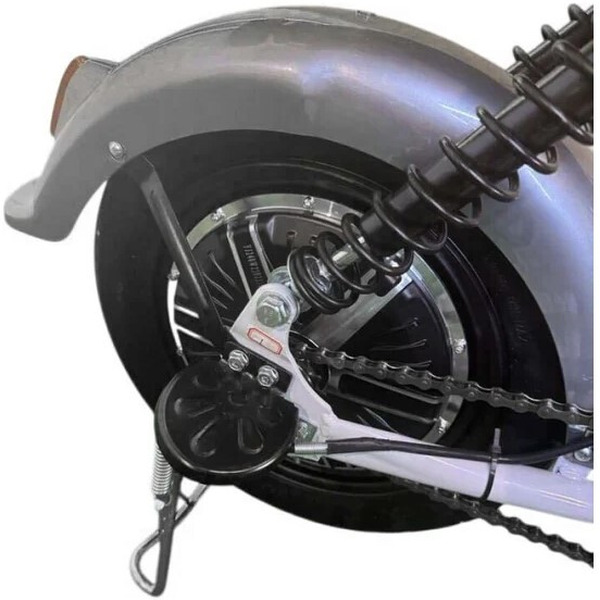 Электровелосипед NOVA EC-02 графит (с задним кофром)