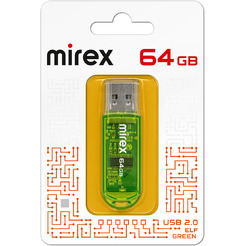 USB Flash Mirex Color Blade Elf Green 64GB 13600-FMUGRE64