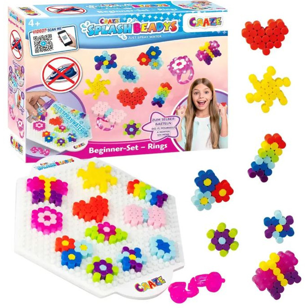 Аквамозаика Craze Splash Beadys Колечки 17852