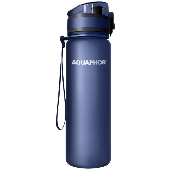Фильтр-бутылка АКВАФОР Сити (темно-синий)