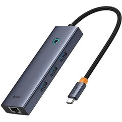 Док-станция Baseus Flite Series 6-Port Hub Docking Station B00052807813-00