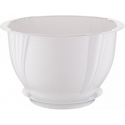 Кашпо Berossi Diana 3.6 л АС 28701000 (снежно-белый)