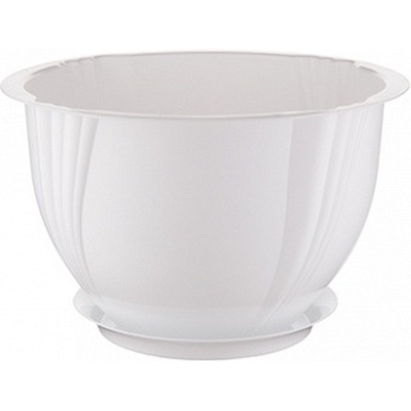 Кашпо Berossi Diana 3.6 л АС 28701000 (снежно-белый)