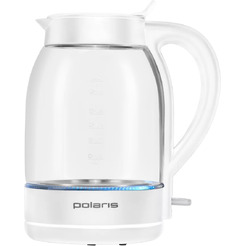 Электрический чайник Polaris PWK 1797CGL Water Way Pro (белый)