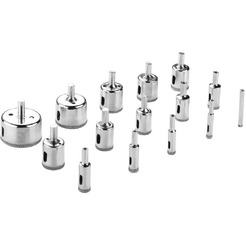 Набор коронок по стеклу и керамике DEKO DHS01 (065-0541)