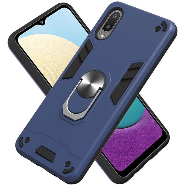 Бампер Bingo Warrior для Samsung Galaxy A02 (синий)