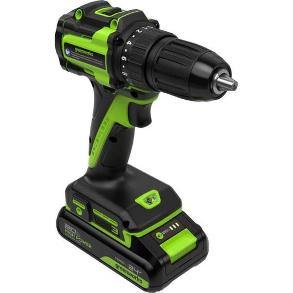 Дрель-шуруповерт Greenworks DD345 3708307CUA