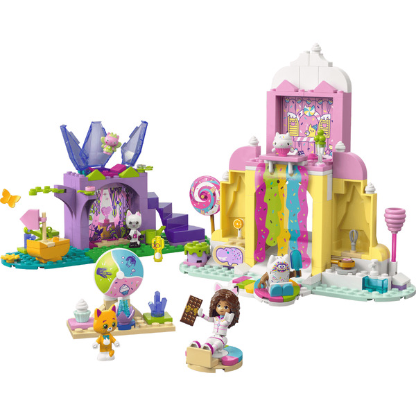 Конструктор Lego Gabby's Dollhouse Гора Сладких Удовольствий и Сад Кошек 11205