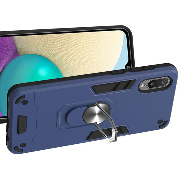 Бампер Bingo Warrior для Samsung Galaxy A02 (синий)