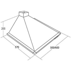 Вытяжка Akpo Elegant Turbo 50 WK-5 (белый)