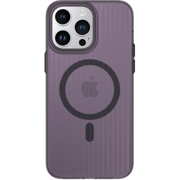 Задняя накладка CASE Translucent Strip Apple iPhone 14 Pro Max (черный)