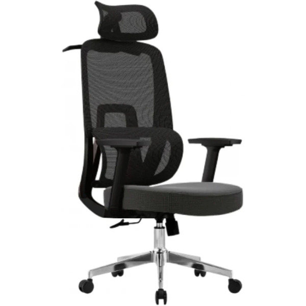 Кресло офисное SITUP CARBON BLACK chrome (сетка Black/ Black)