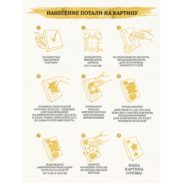 Картина по номерам Флюид Царь зверей 40x50 BHR0592