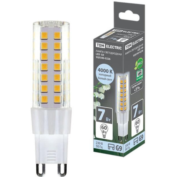 Лампочка TDM G9-7 Вт-230 В-4000 К SQ0340-0226