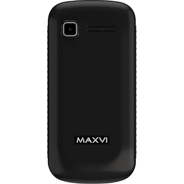 Мобильный телефон Maxvi B201 +ЗУ WC-112 (черный)