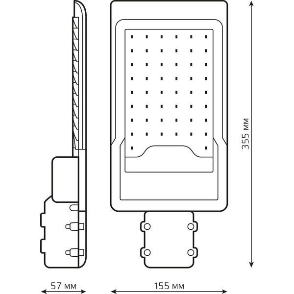 Светильник консольный Gauss 629534350