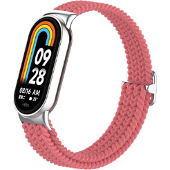 Ремешок Bingo Braided Xiaomi Mi Band 8 Розовый