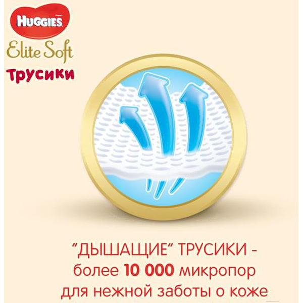 Трусики-подгузники Huggies Elite Soft Giga 5 (50 шт)