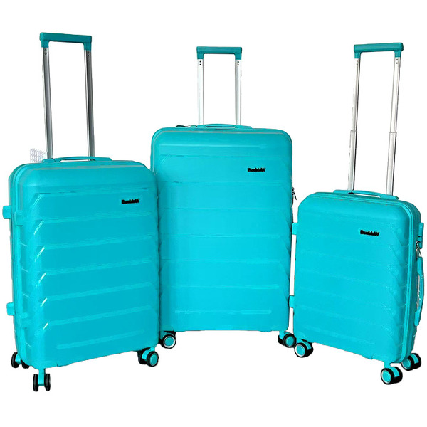 Чемодан DoubleW YF-PP02 (L, голубой)