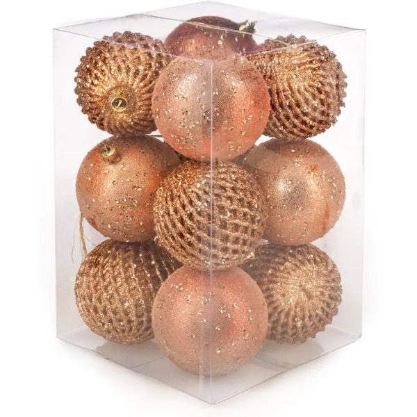 Набор новогодних шаров Ausini B8015GD