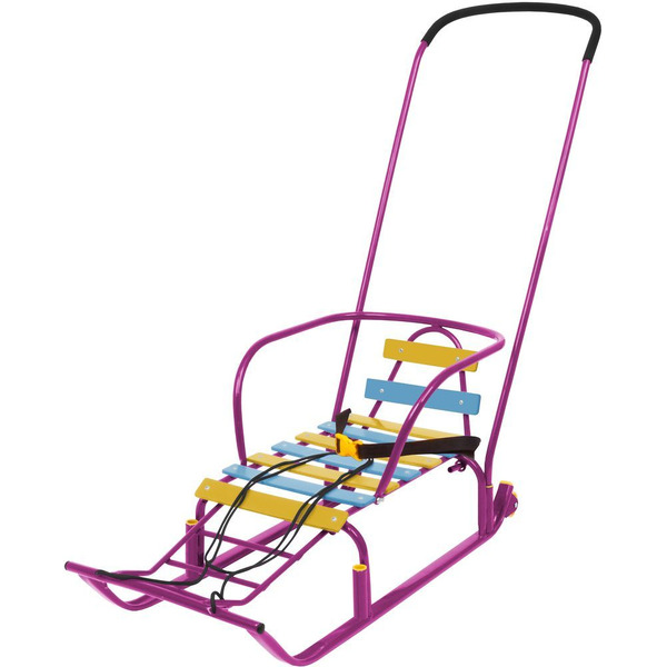 Санки детские НИКА Тимка 8 Комфорт (сиреневый)