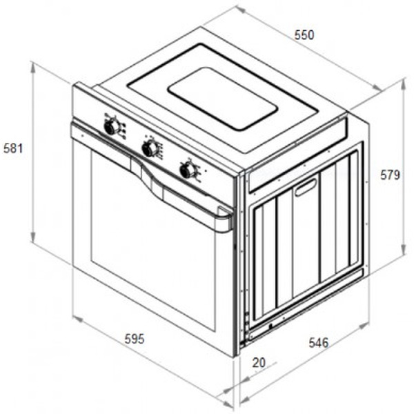 Духовой шкаф Schtoff Decor 900