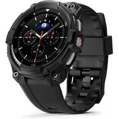Ремешок с чехлом RINGKE Rugged Gear для Galaxy Watch 8 Classic 46mm ALL BLACK