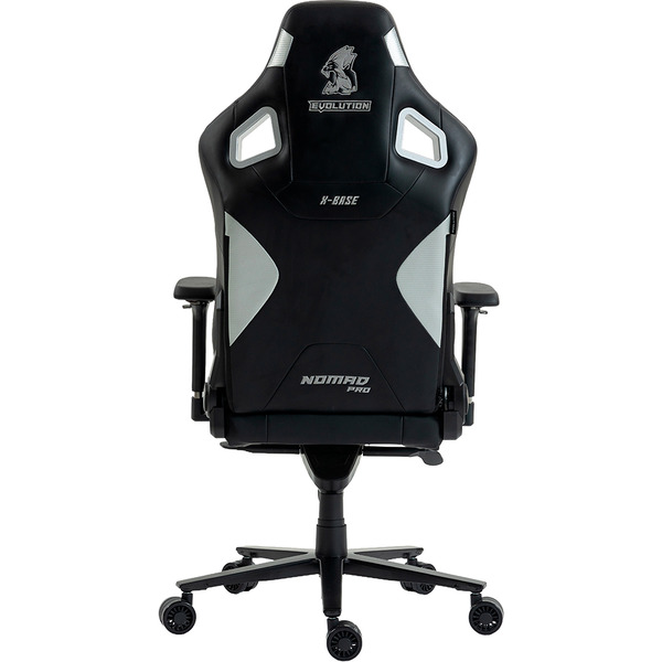 Кресло компьютерное EVOLUTION NOMAD PRO X-BASE Black-Silver